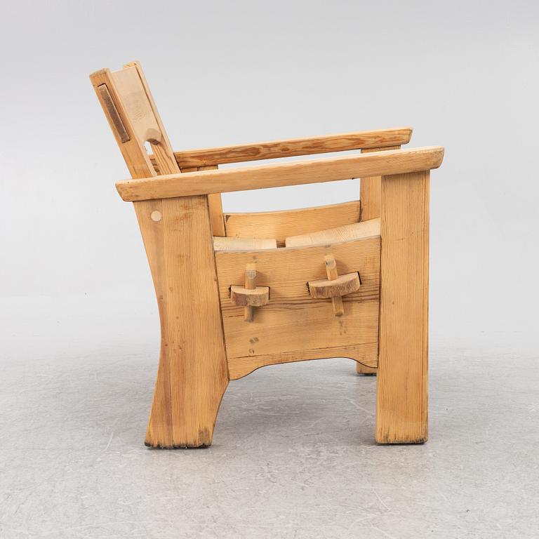 David Rosén, a 'Berga' armchair, Nordiska Kompaniet, 1950's.