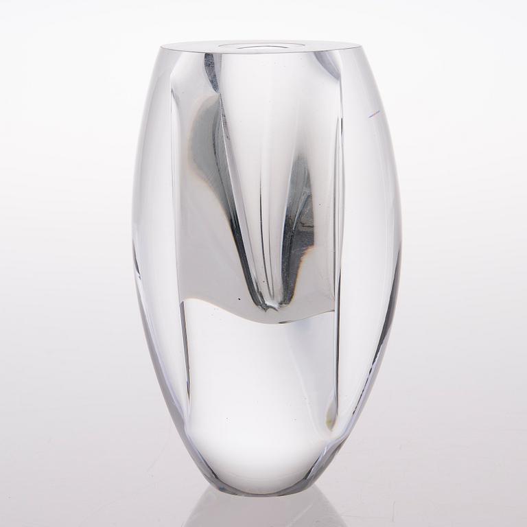 A 'Claritas' glass sculpture signed Timo Sarpaneva, Iittala 1984 C 855.