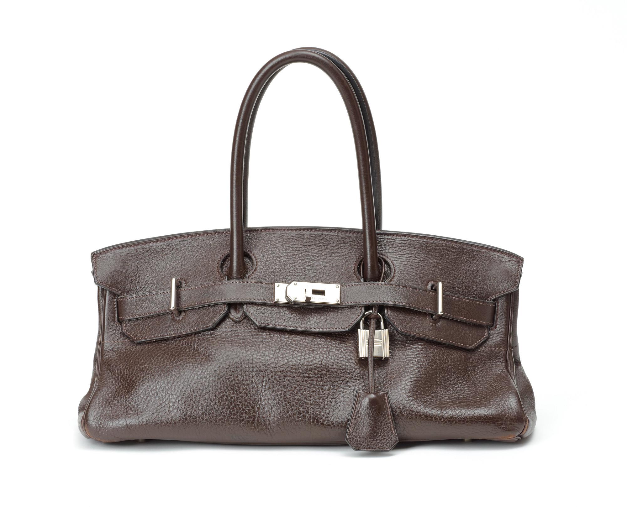 A handbag "JPG Shoulder Birkin 42 Taurillon Clémence" by Hermès.