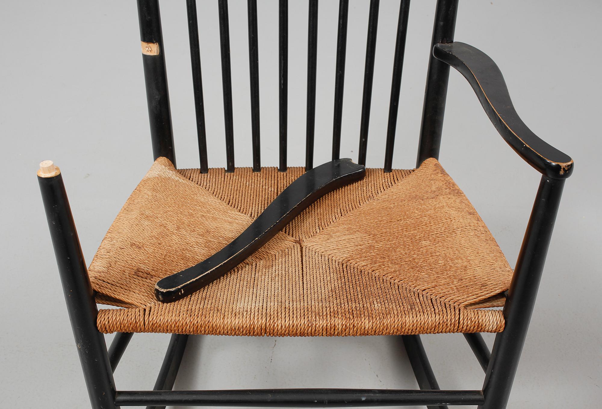 GUNGSTOL, Hans J Wegner, omkring 1900-talets mitt.