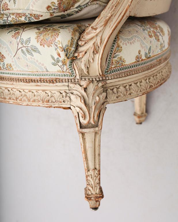 BERGERE, gustaviansk stil, Frankrike, omkring år 1900.