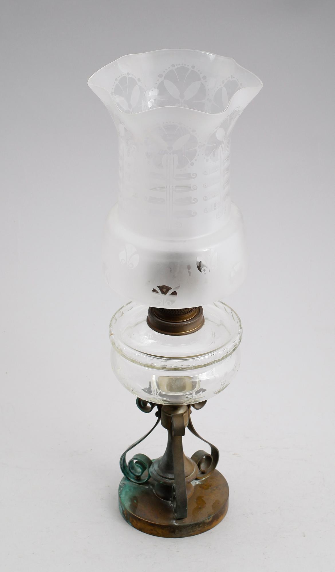 FOTOGENLAMPA, tidigt 1900-tal.