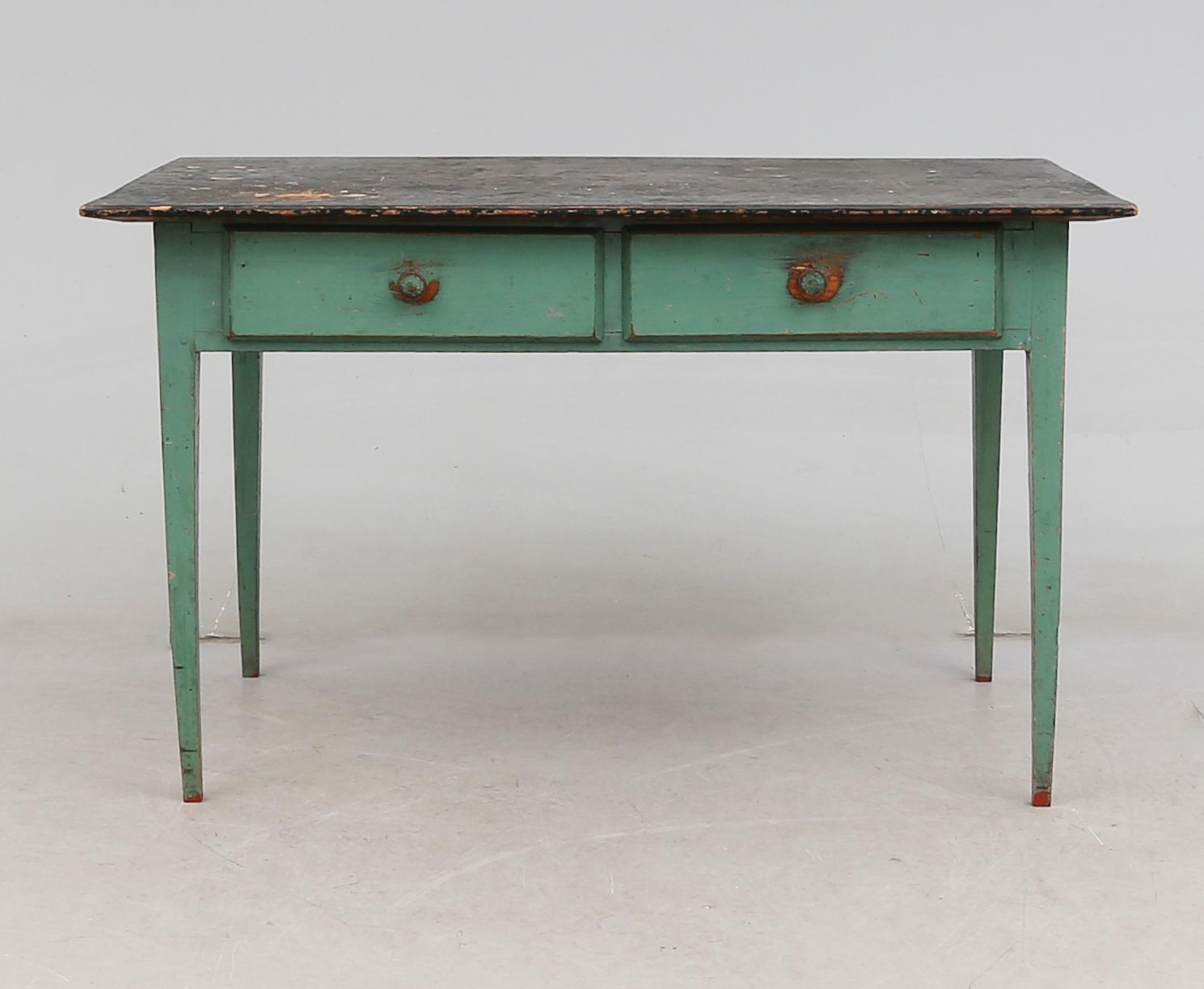 SKRIVBORD, allmoge, 1800-talets början.