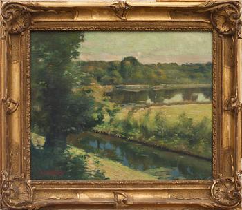 ERIK NORSELIUS, olja på duk. Signerad och daterad 1923.