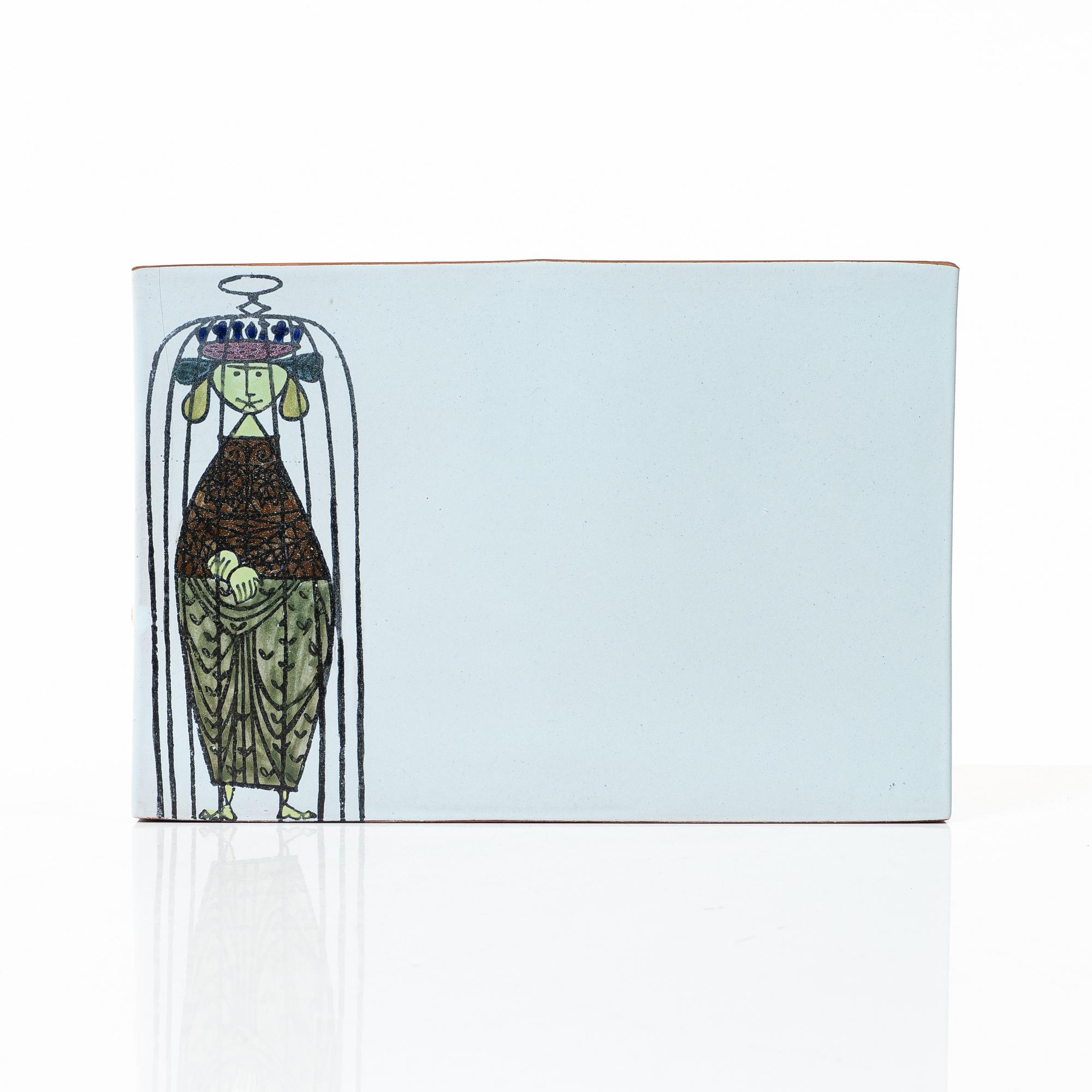 Stig Lindberg, vas, "Karneval", Gustavsberg Studio.