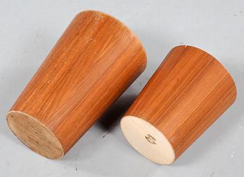 PAPPERSKORGAR, 2 st, Martin Åberg, Servex, 1900-talets tredje kvartal.