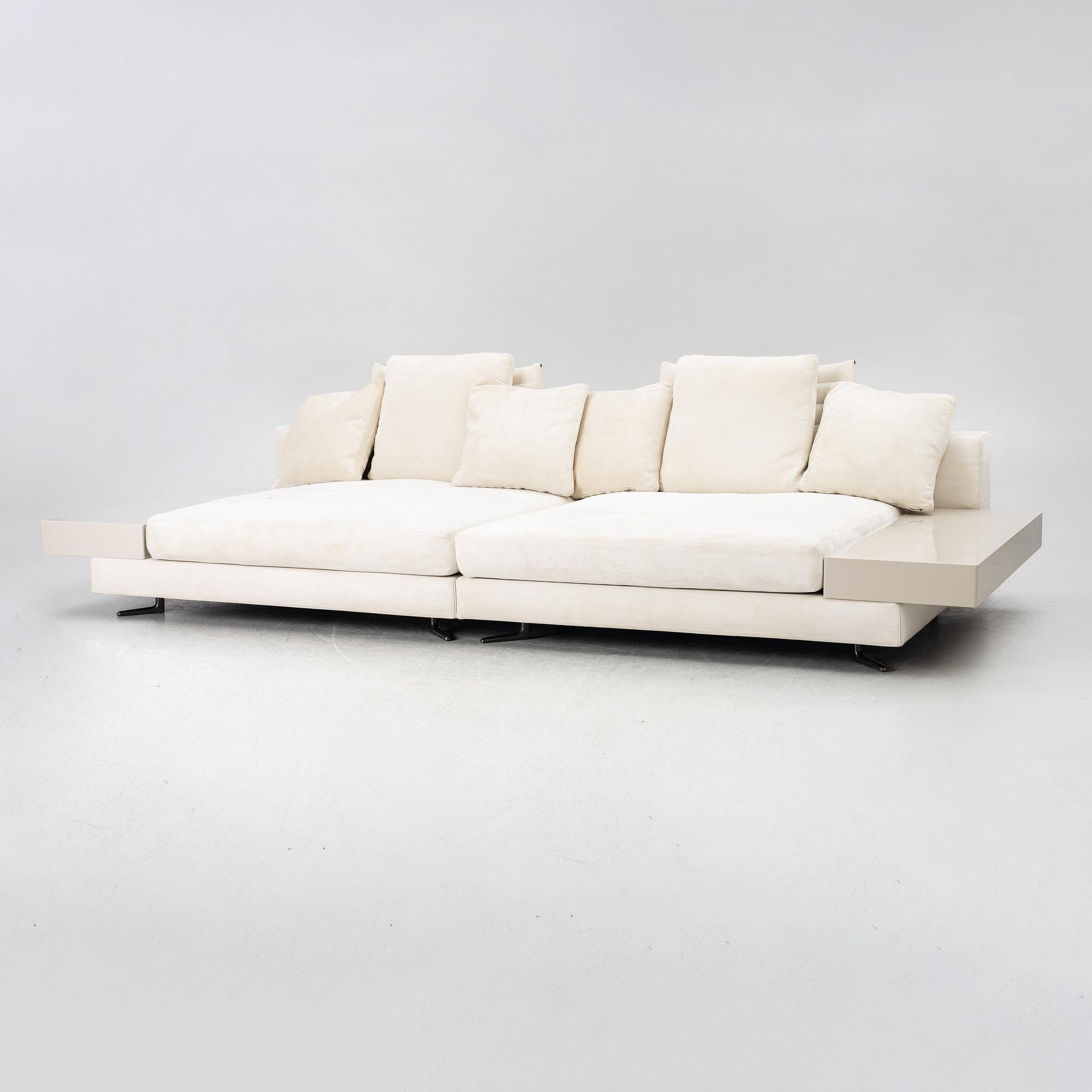 Rodolfo Dordoni, a "White" modular sofa, Minotti, Italy.