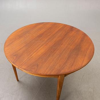 A 1960s Svante Skogh walnut dining table.