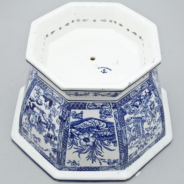 YTTERFODER, 2 st, flintgods, Gustavsberg.