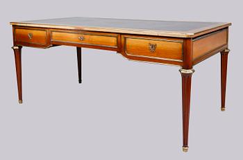 SKRIVBORD, gustaviansk stil, 1800-/1900-tal, sk partnerdesk.