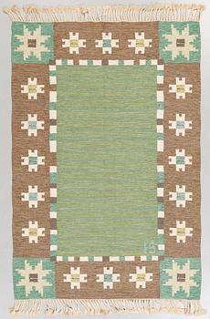 MATTA, rölakan, Ingegerd Silow, omkring 1900-talets mitt, 200x135 cm.