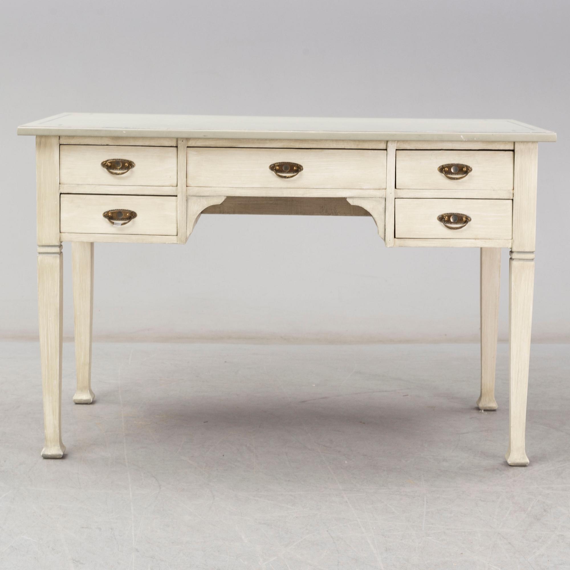 An early 20th century writing desk.