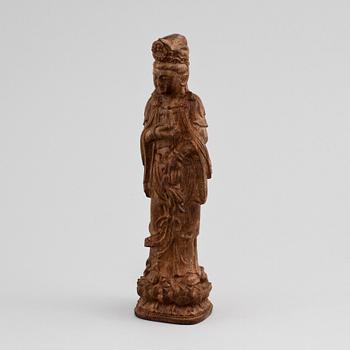 FIGURIN, trä, orientalisk, 1900-tal.