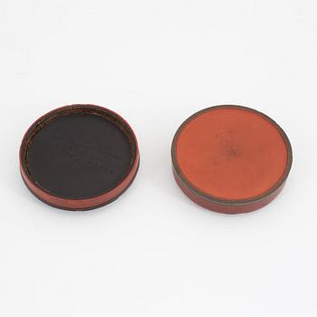 Johan Erik Bolinder, miniature/box, gouache, signed and dated 1804.