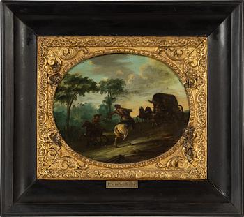 Philips Wouwerman, hans art, olja på pannå,