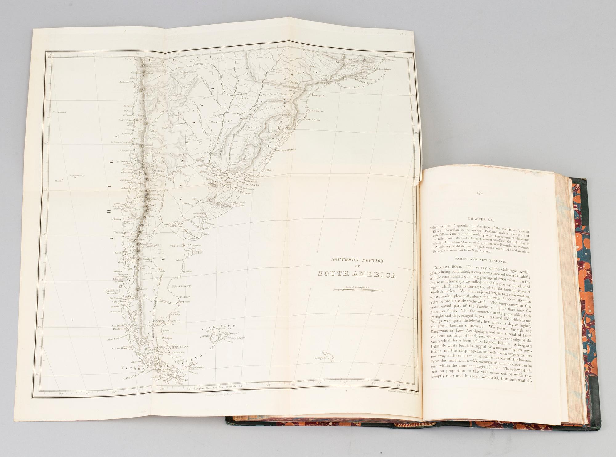 A book, Charles Darwin.