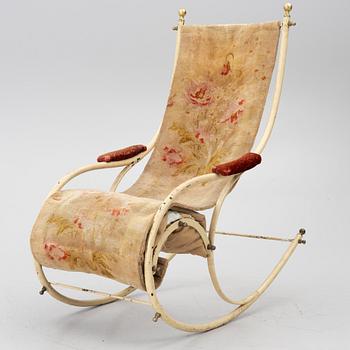 A rocking chair, R.W. Winfield & Company, second half of the 19th century.
