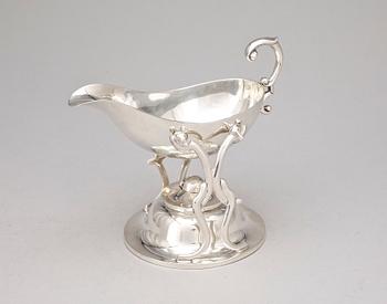 SÅSKANNA MED RECHAUD, sterlingsilver, Mexico, 1900-tal. Totalvikt ca 725 g.