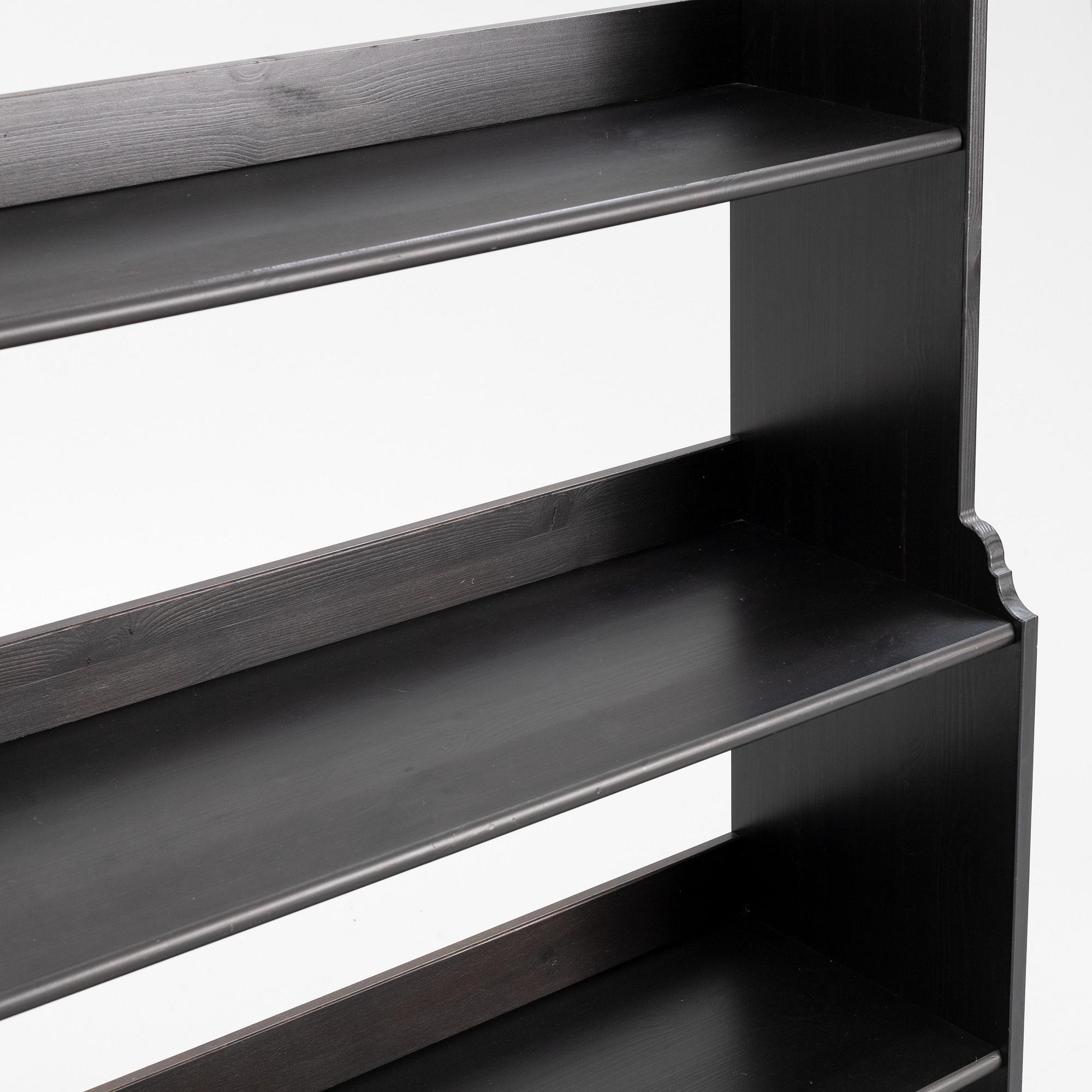 A pair of 'Leksvik' bookcases, IKEA, Sweden.