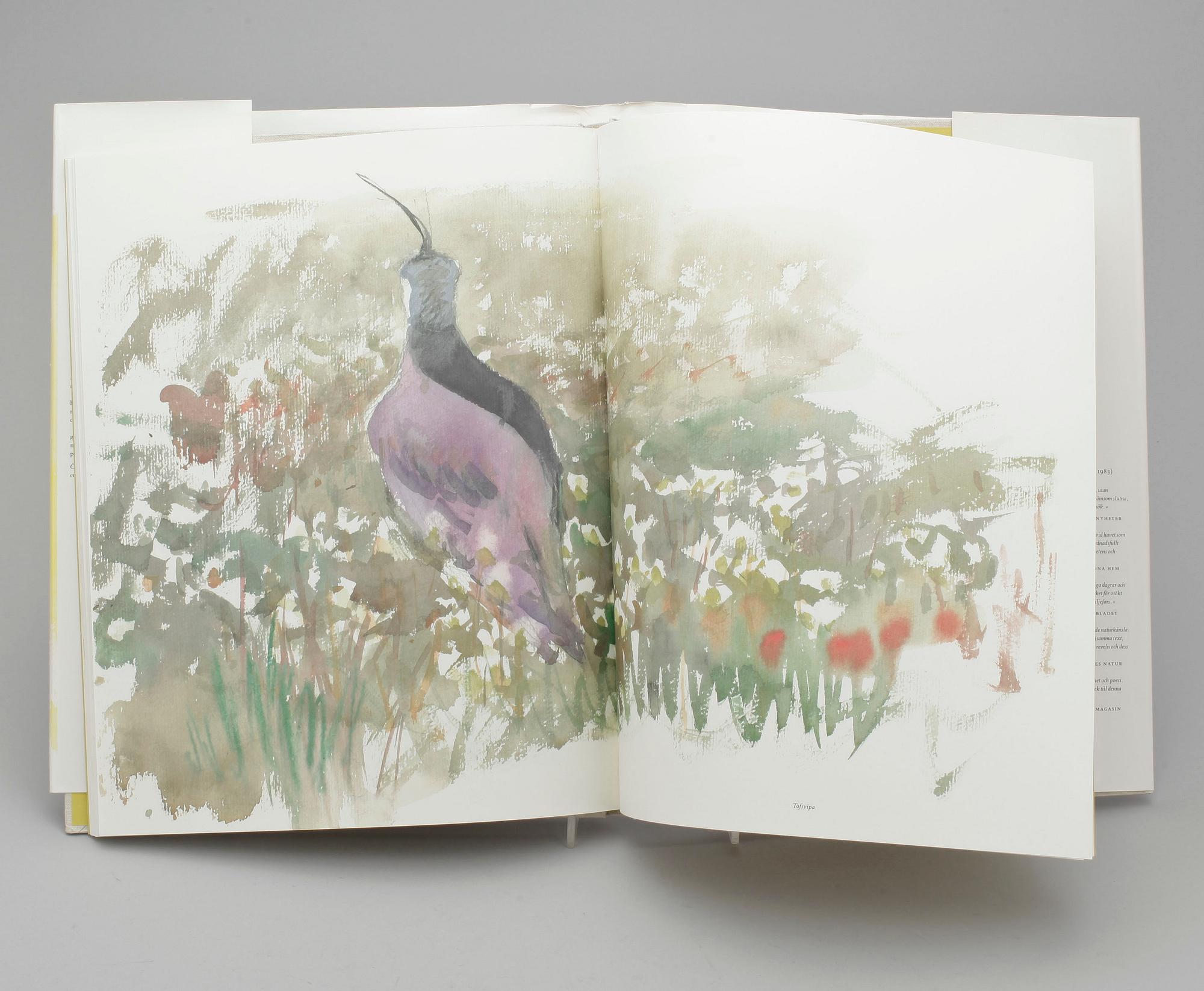 LARS JONSSON, akvarell, signerad.