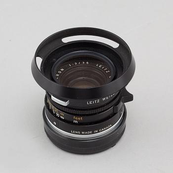 A Summicron lens, 1:2/35, nr 2539335, Ernst Leitz, Canada, second half of the 20th century.