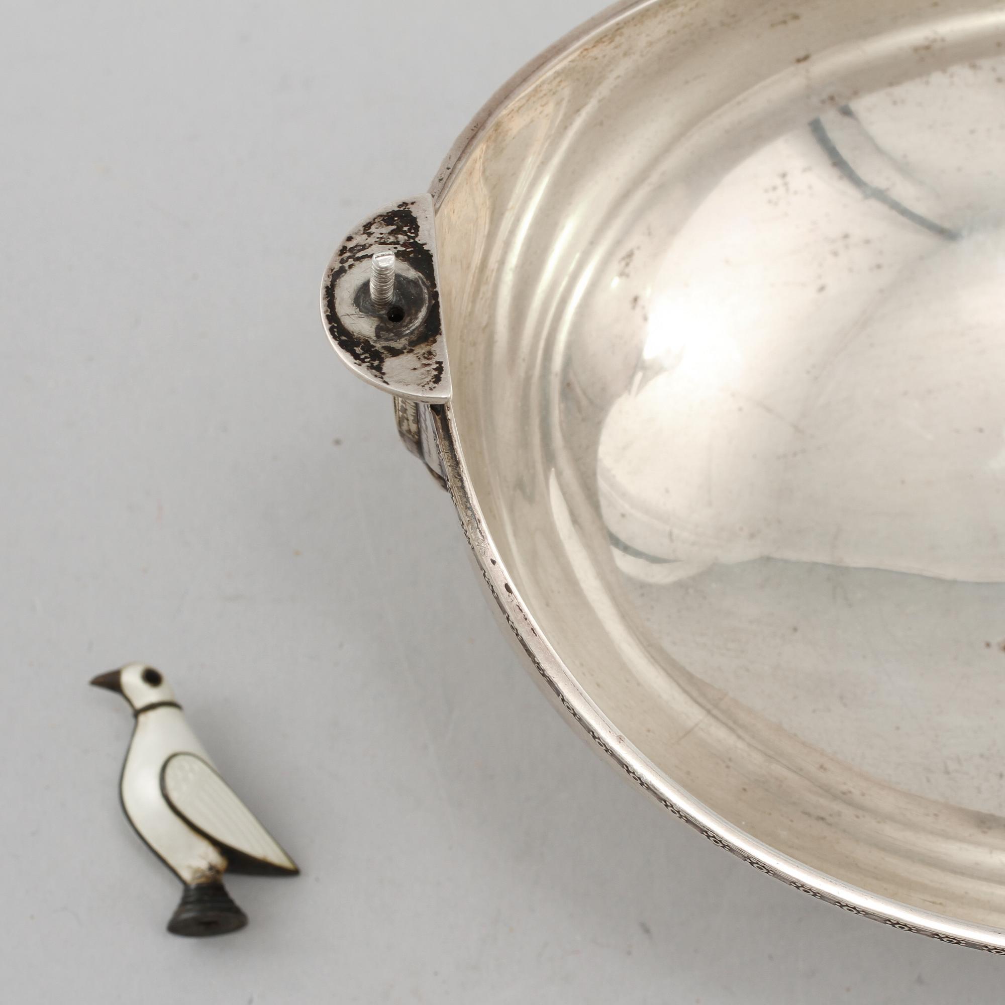SKÅL, silver, 1900-talets första kvartal, vikt 215 g.