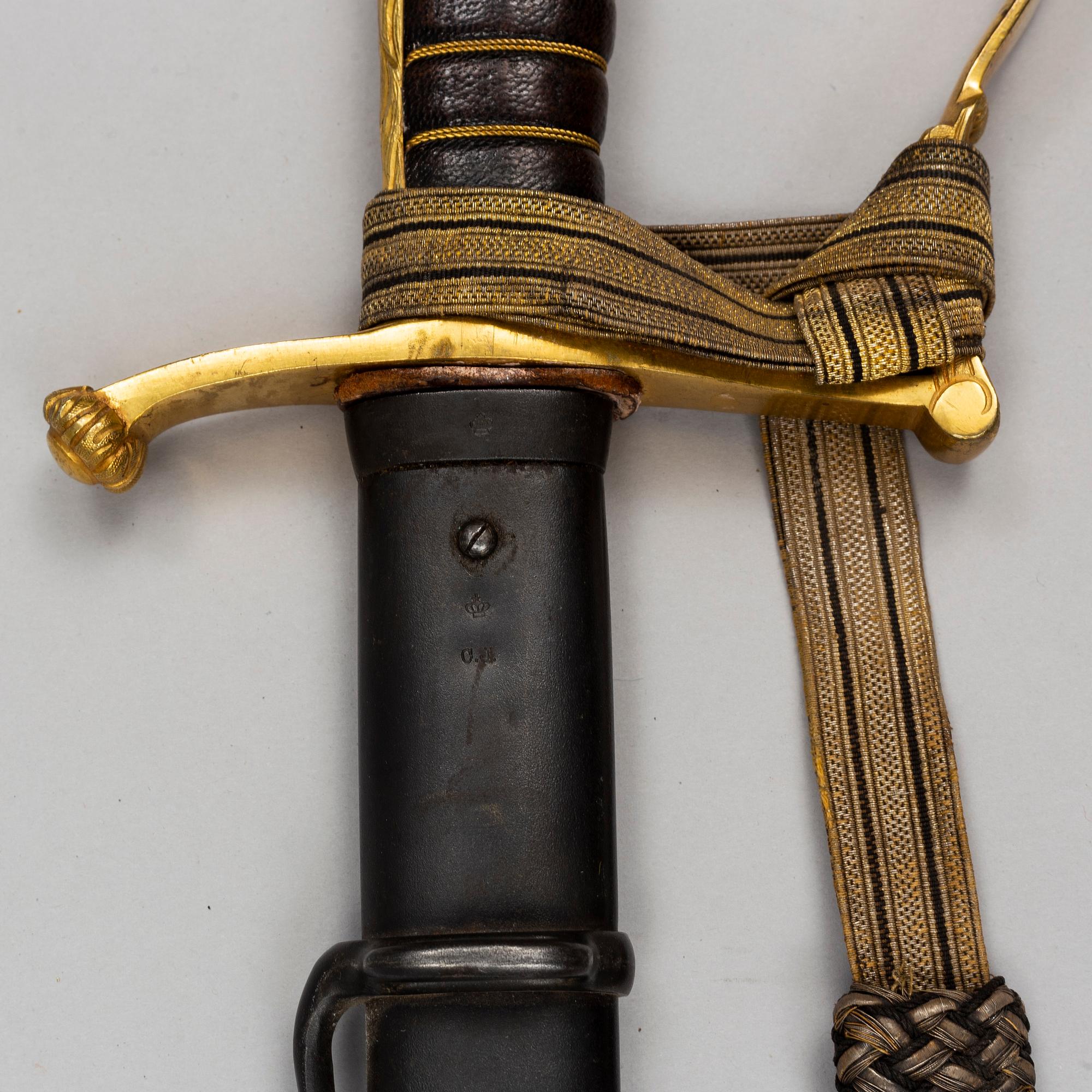 SABEL, m / 1899 för officer vid infanteriet, Sverige.