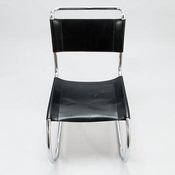 LUDWIG MIES VAN DER ROHE, A 1960s "MR-10" chair for Thonet.