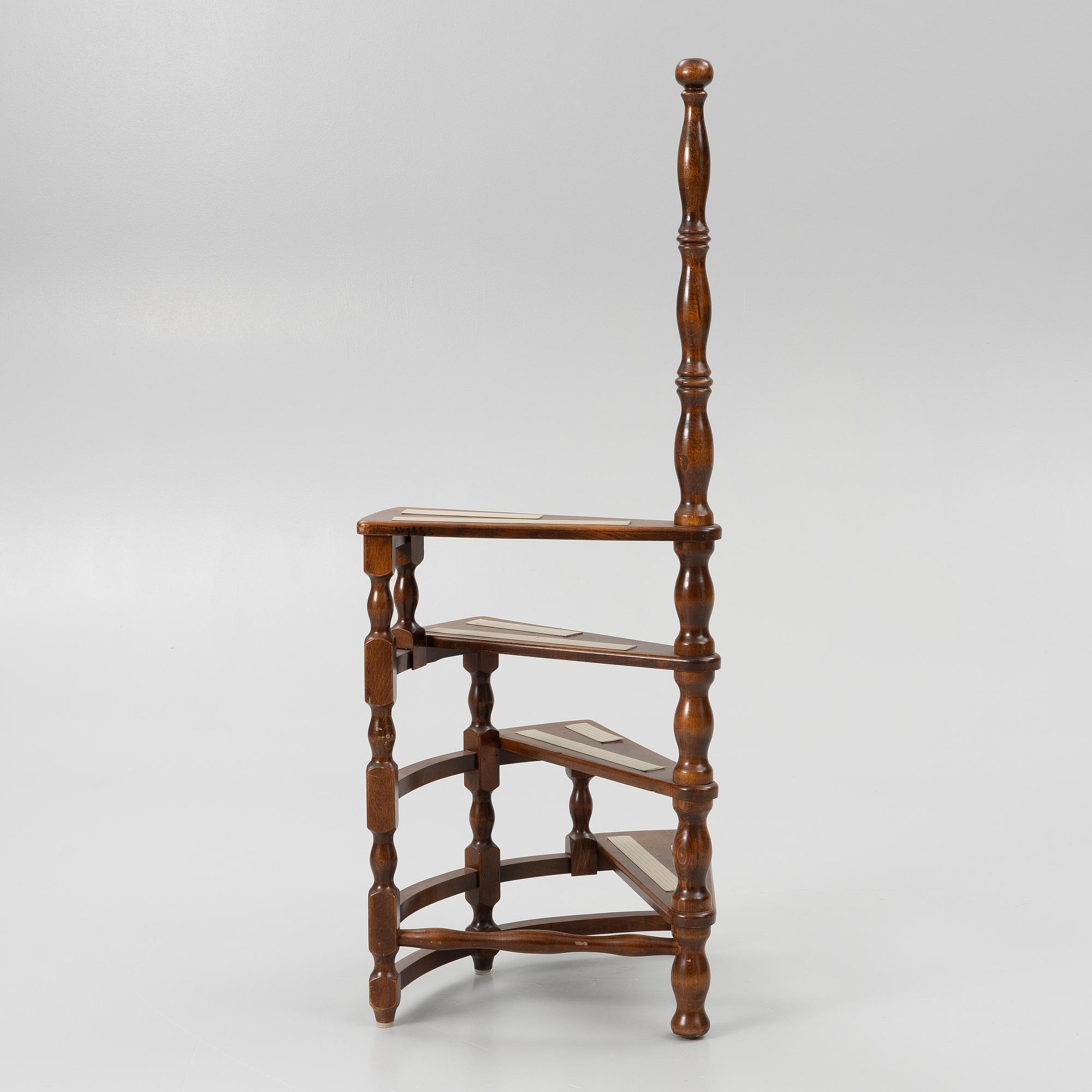 A library ladder, second half of the 20th Century.