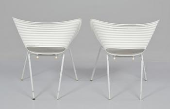 STOLAR, 2 st, "Tom Vac", formgivna av Ron Arad, Vitra, 1999.