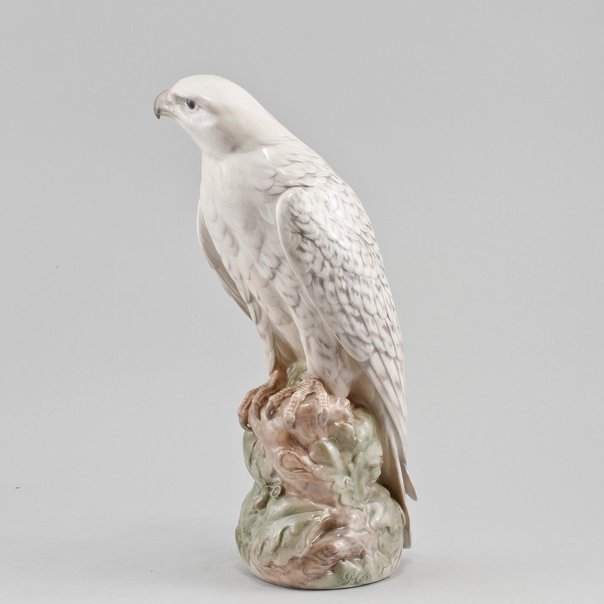 FIGURIN, porslin, Peter Herold, Royal Copenhagen, 1900-tal.