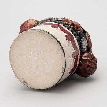 A stoneware sculpture, signed Kaipiainen Arabia.