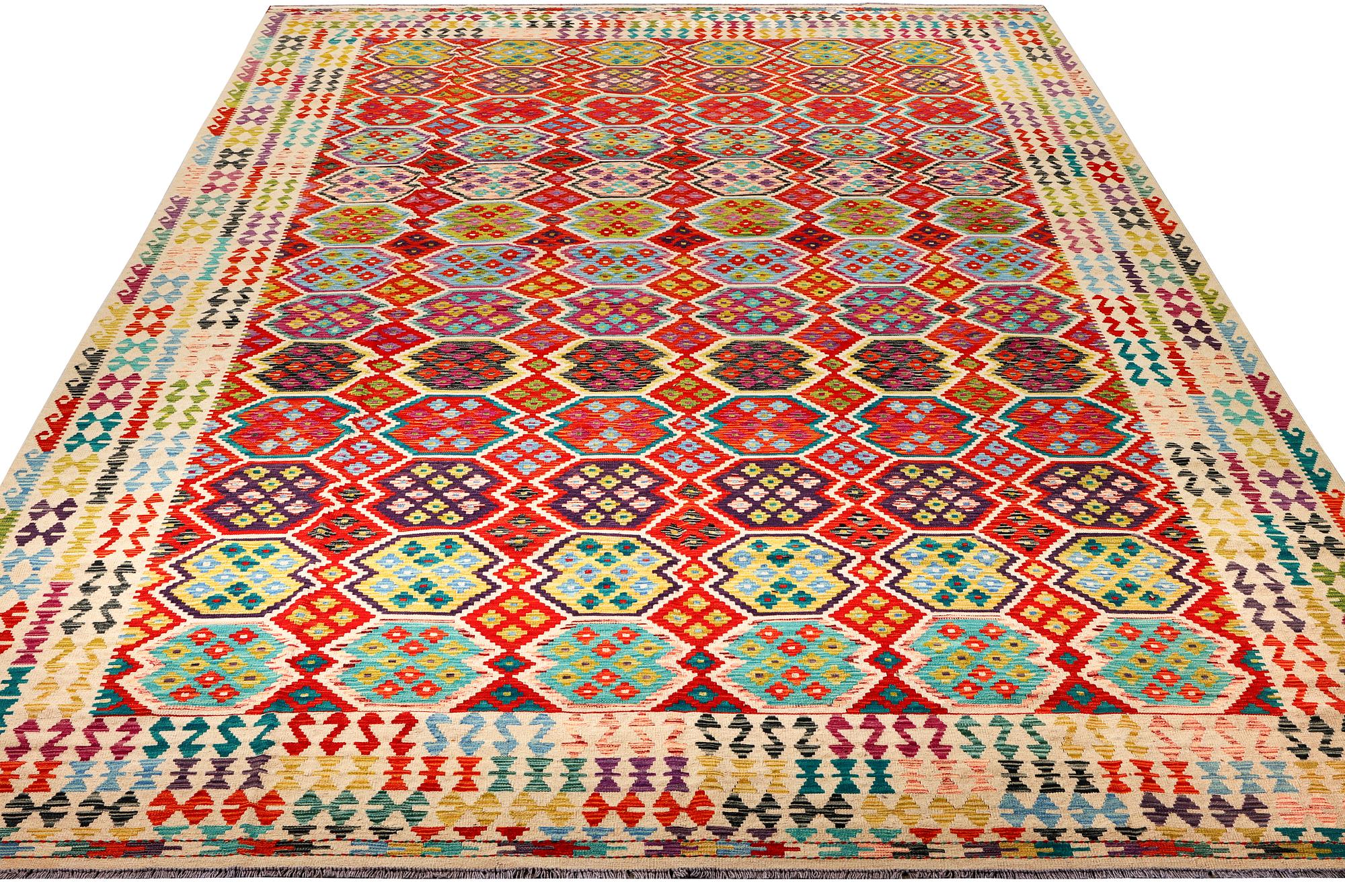 A Kilim carpet, c. 491 x 310 cm .