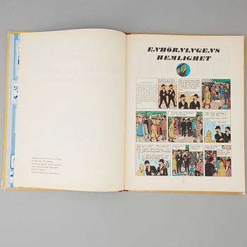 two Tintin books from 1961 & 1962.