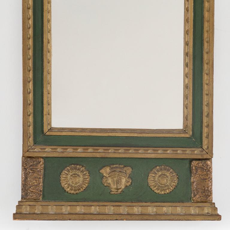 An empire mirror, first half of the 19th century.