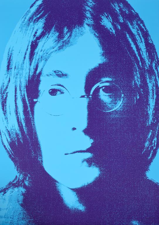 TOM MOORE, färgserigrafi, signerad och numrerad 41/490.