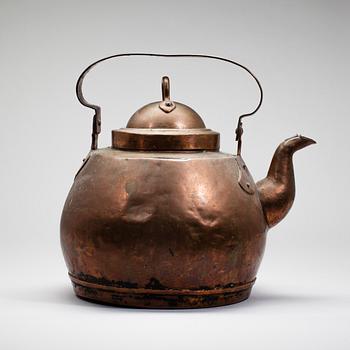 KAFFEPANNA, koppar, 1800-tal.