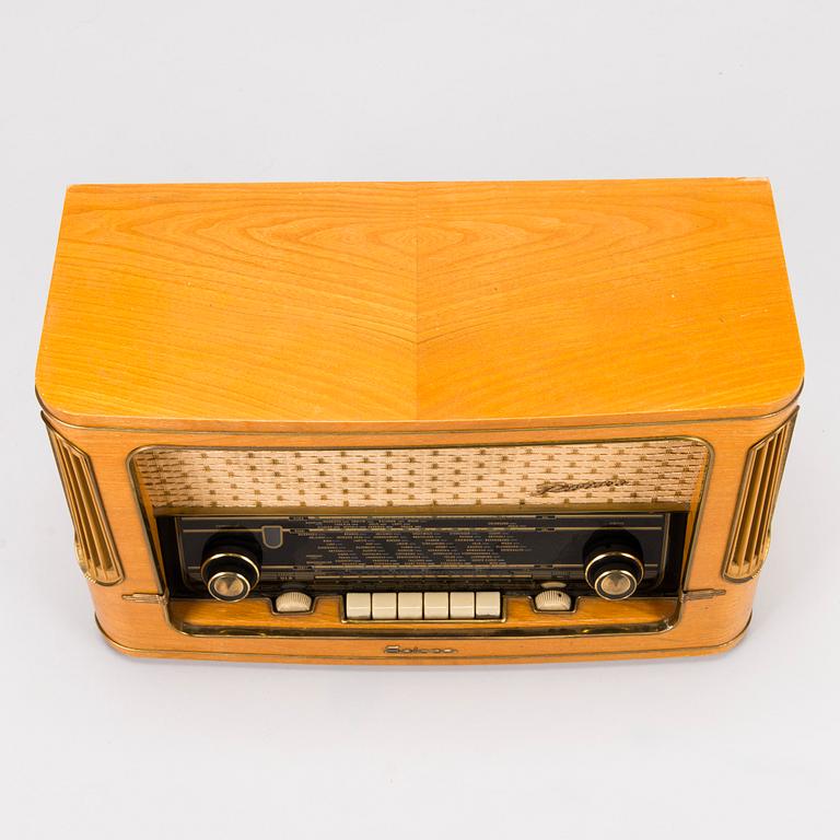 RADIO, Salora "Riviera 58", Suomi, 1950-60-luku.