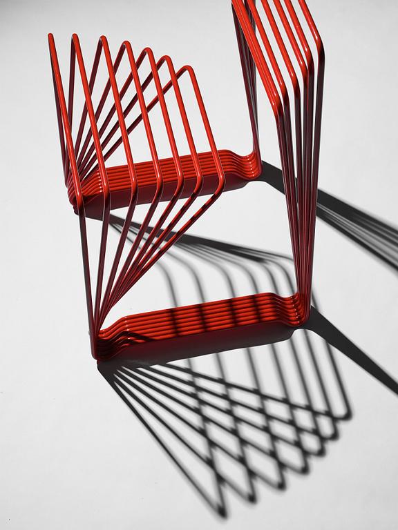 Alexander Lervik, a "Red Chair", ed. 6/10, Gallery Pascale 2005.