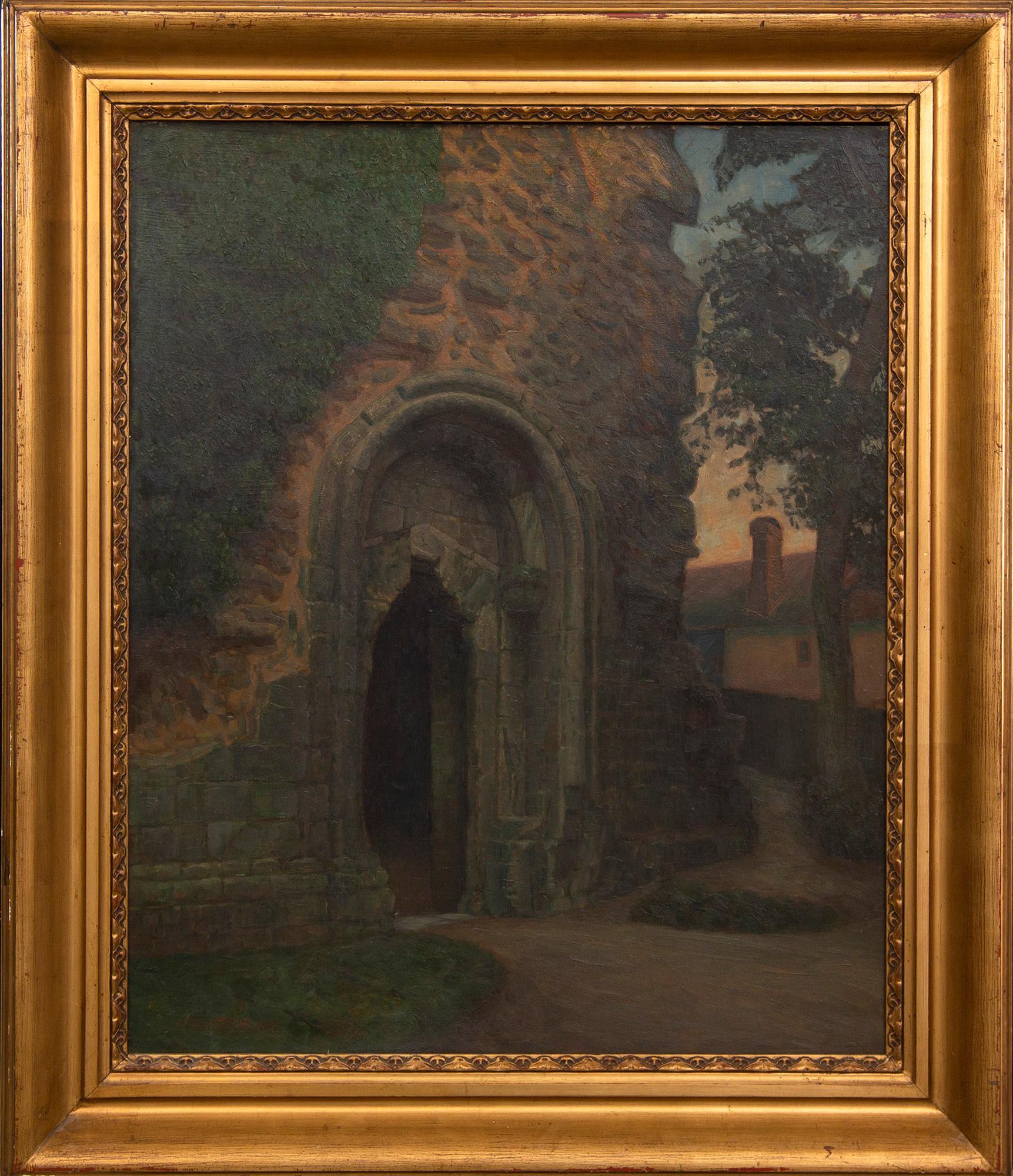 Anders Trulson, oil on panel signed.