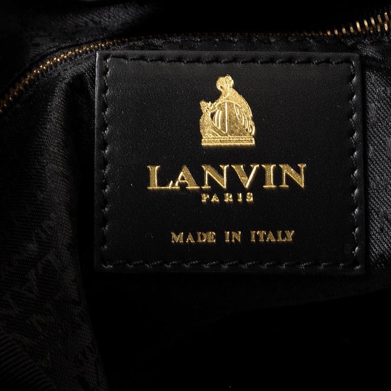 LANVIN, a quilted leather handbag.