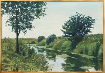 Gerhard Nordström, olja på duk signerad.