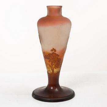 Emile Gallé, lampfot, jugend, Frnakrike, omkring 1900.