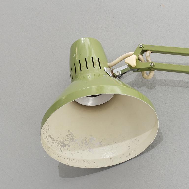 SKRIVBORDSLAMPA, LEDU, 1900-talets andra hälft.