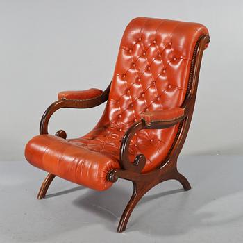 FÅTÖLJ, engelsk stil, 1900-talets andra hälft.