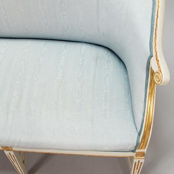 Soffa, Louis XVI, trol. Danmark, omkring 1800.