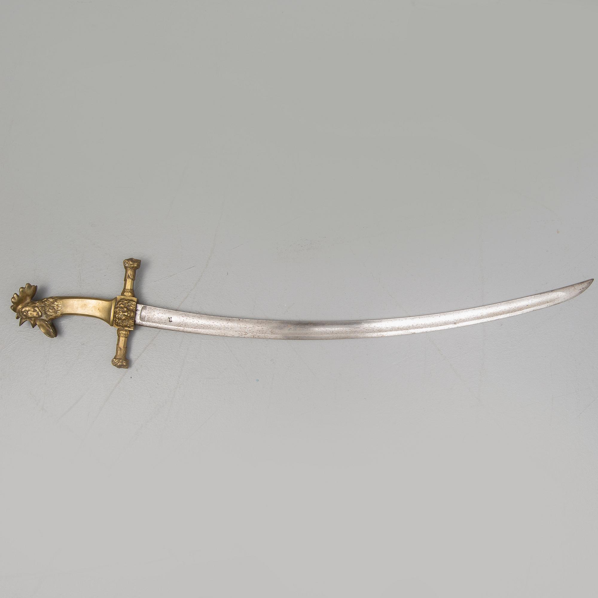 A French Napoleonic rooster head sword. Early 19th Century.