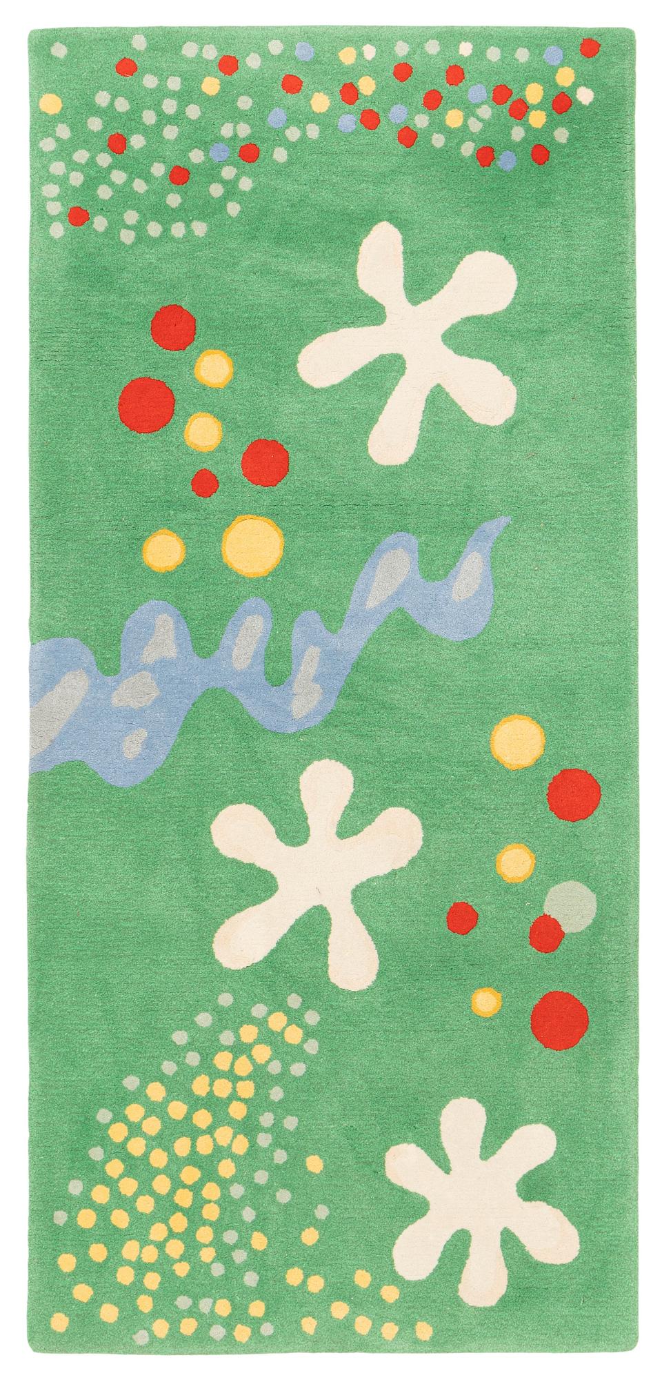 Josef Frank, matta, "Matta Frank nr 4". Tuftad. 121 x 54 cm. Kasthall Ateljé.