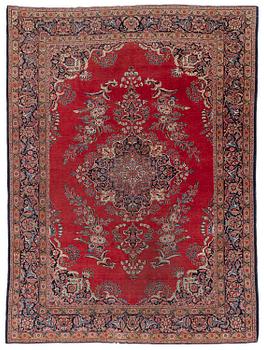 469. A semi-antique Kashan carpet, Central Persia, c. 320 x 237 cm.