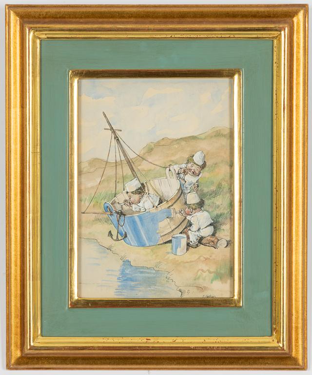 Robert Högfeldt, Båtbyggarna.